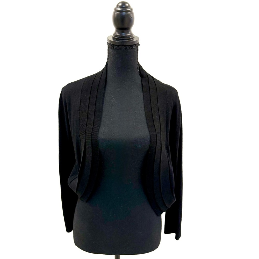 Black Shrug Sweater - Picture 8 of 14